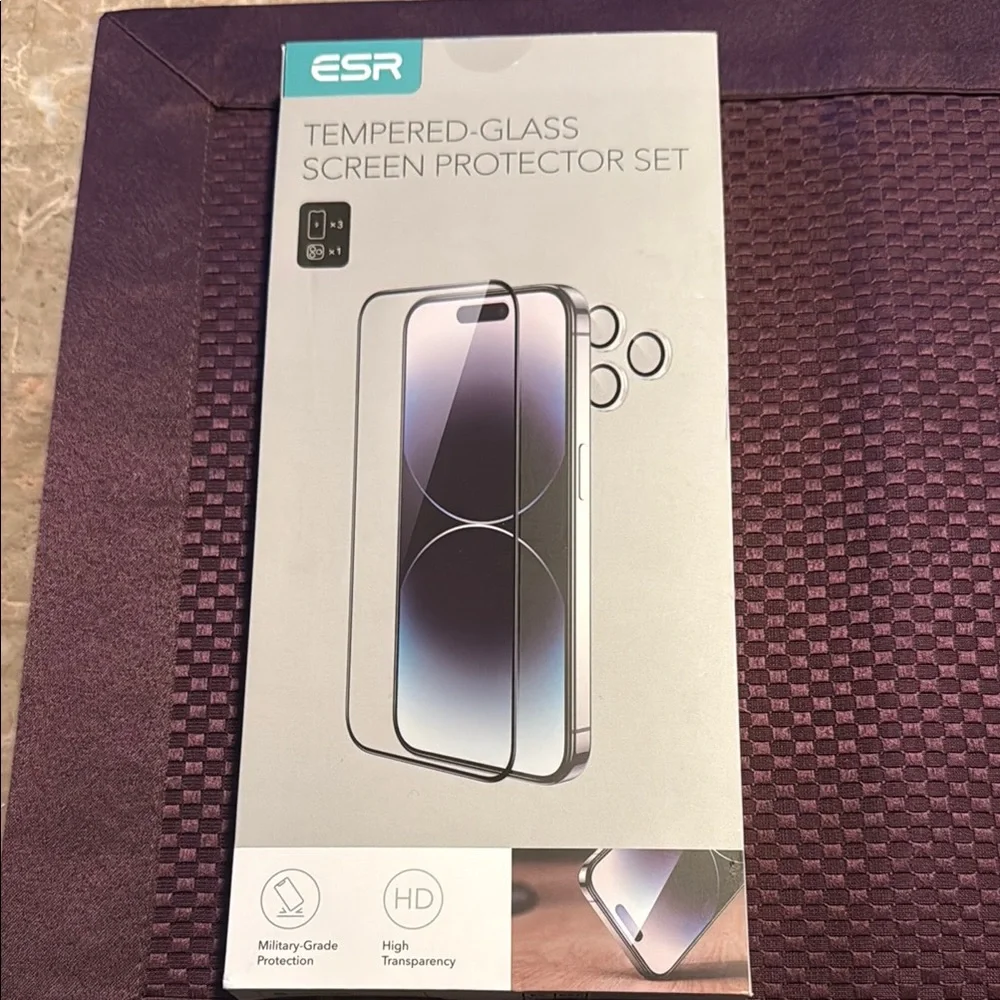 NWT-Screen Protector for iPhone 15 Pro Max. Never used.